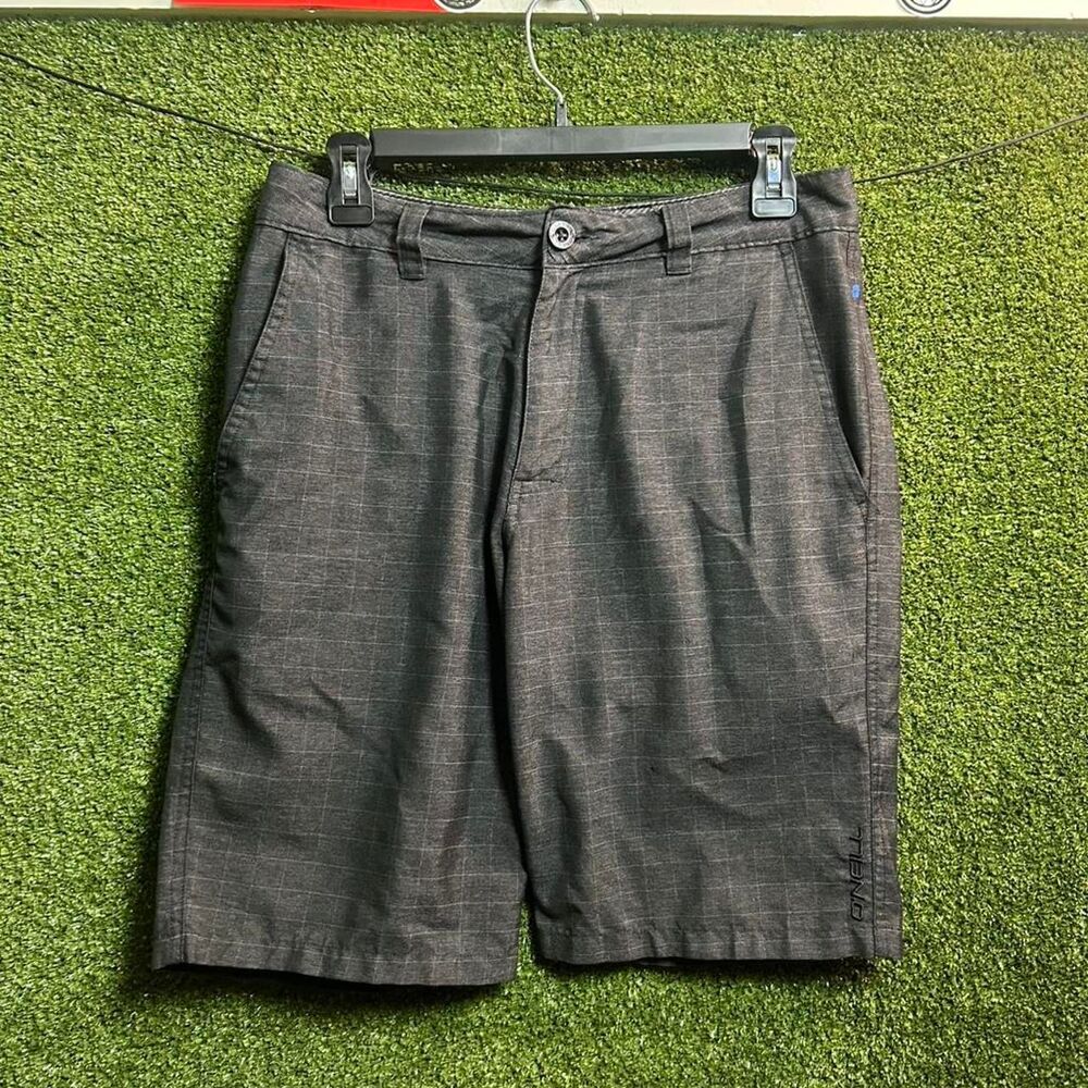 O-neill Men's Grey and Black Shorts